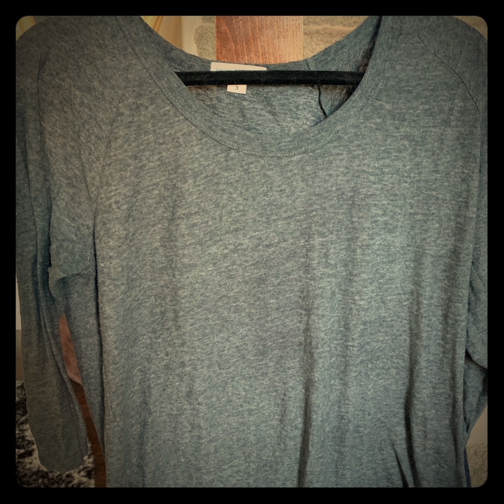 James Perse 3/4 grey t-shirt
